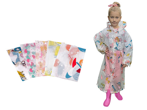 Children's Raincoat with Pictures
