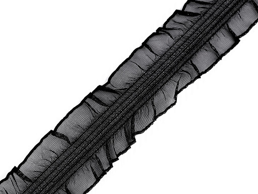 Rüsche elastisch Breite 30 mm