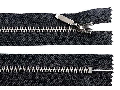 Kovový zips No 5 dĺžka 14 cm (jeansový)