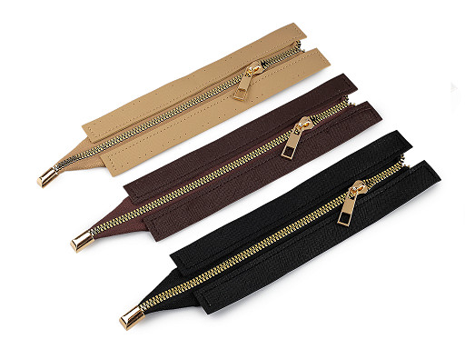 Zip na kabelky, tašky, pouzdra 5,5x20 cm