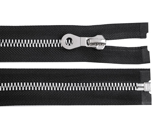 Plastic / Vislon Zipper width 8 mm length 70 cm