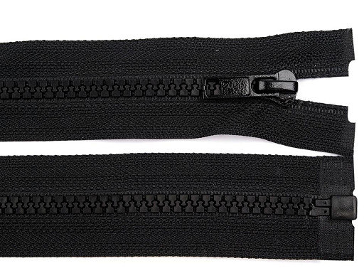 Plastic Zipper width 5 mm length 220 cm