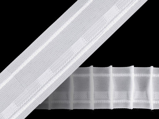 Záclonovka šíře 35 mm tužkové řasení