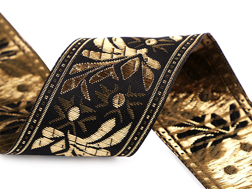 Folk Costume / Patterned Ribbon width 40 mm