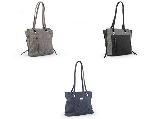 Handtasche aus Wildlederimitat