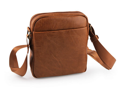 Bolso bandolera para hombre, 20x23 cm