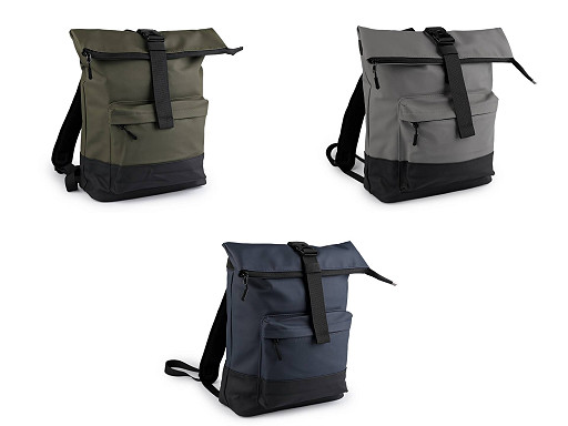 Sac à dos à roulettes imperméable, 38 x 42 cm