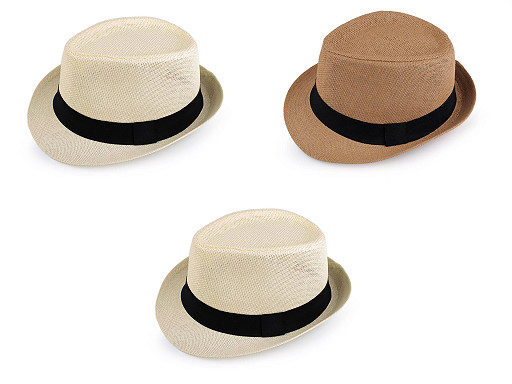 Férfi nyári szellő kalap / szalmakalap unisex