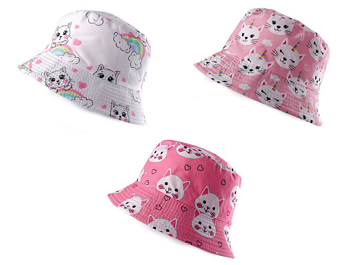 Cappello estivo da gatto, per ragazze
