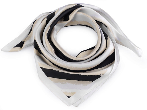Satin scarf 70x70 cm