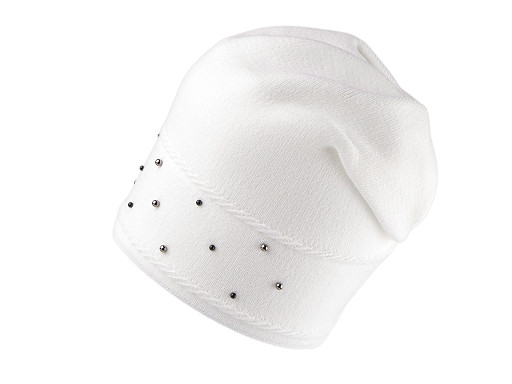 Căciulă de iarnă pentru femei/fete cu perle Lamblook