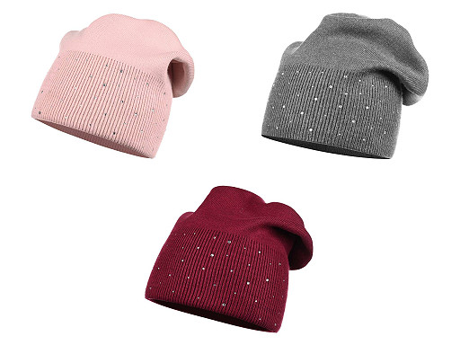 Wintermütze mit Steichen für Damen/Mädchen