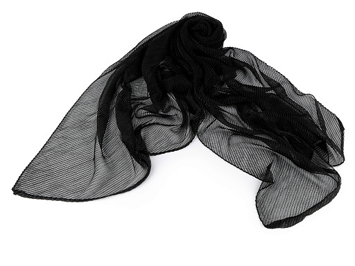 Alkalmi vállra teríthető sál lurexszel 60x160 cm