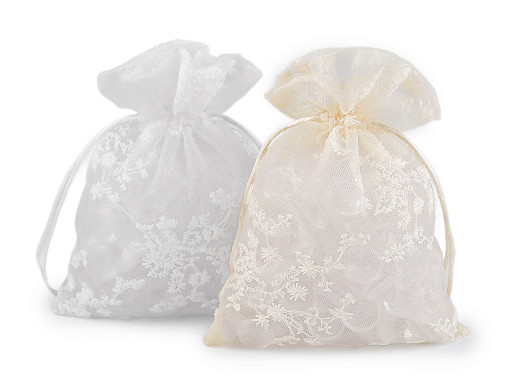 Dárkový pytlík vyšívaný 13x18 cm