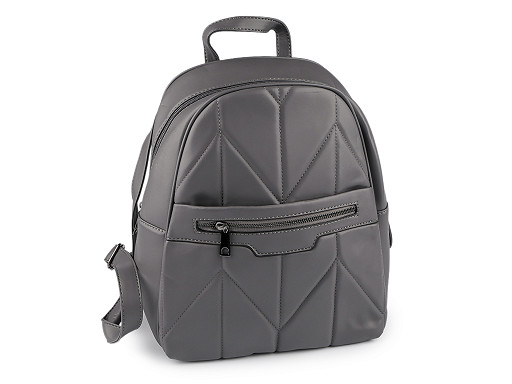 Plecak damski przeszywany 35x32 cm 