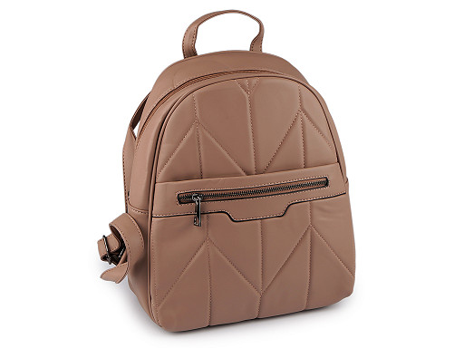 Dámský batoh prošívaný 35x32 cm