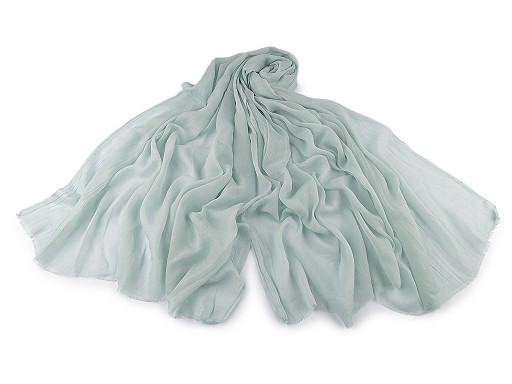 Letní šátek / šála / pléd jednobarevný 90x175 cm