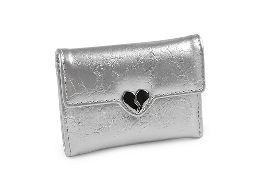 Dámska peňaženka srdce 9x11, 5 cm