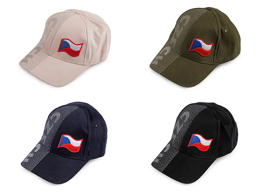 Bavlněná kšiltovka CZECH unisex