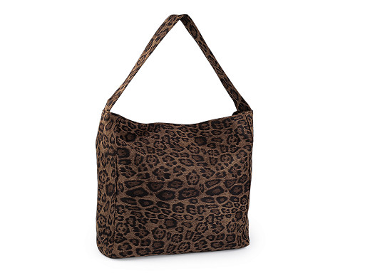 Kabelka velká / taška zvířecí vzor 48x37 cm