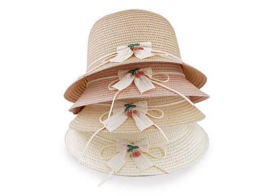 Chapeau de paille/d’été pour fille