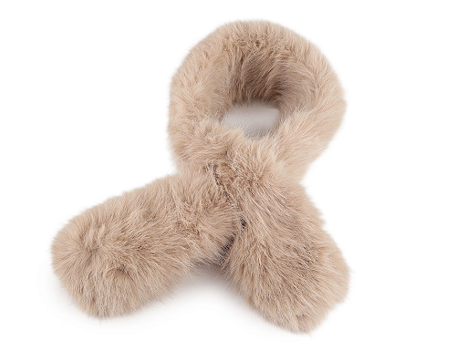 Kožešinová šála na provlečení