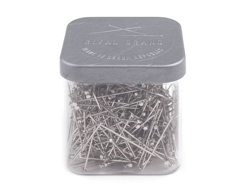 Metal Straight Head Pins 27 mm 