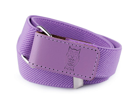 Ceinture pour enfants avec fermeture Velcro, 2,7 cm 