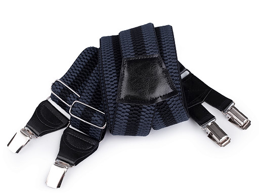 Trouser Braces / Suspenders width 4 cm length 120 cm