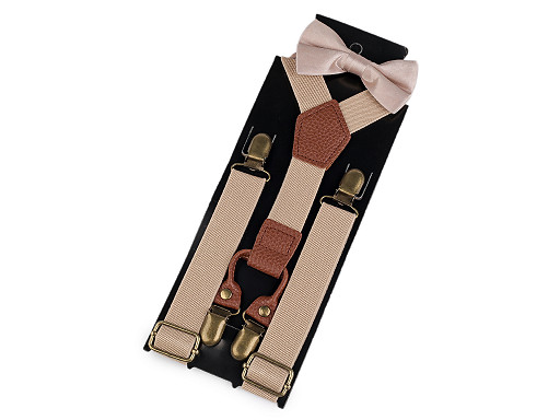 Detská sada traky a motýlik