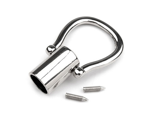 Metal Handbag Handle Connectors Ø12 mm