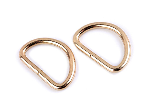 Inel metalic tip D, lățime 25 mm