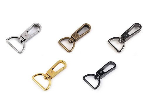 Metal Swivel Snap Hook / Carabiner, 20 mm