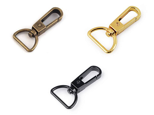 Metall-Drehkarabiner, Durchzug 20 mm