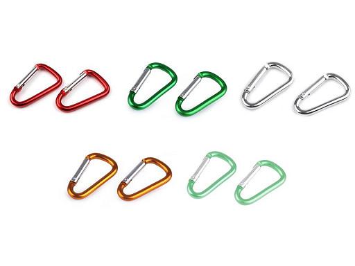 Spring Clips Carabiner Clip Snap Hook 23x39 mm