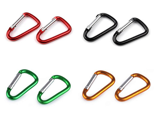 Spring Clips Carabiner Clip Snap Hook 23x39 mm