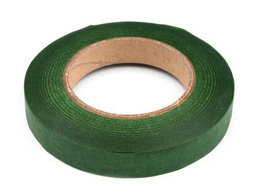 Moss Green Florist Stem Tape width 12 mm