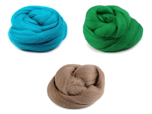 Wełna czesankowa do filcowania 20g 