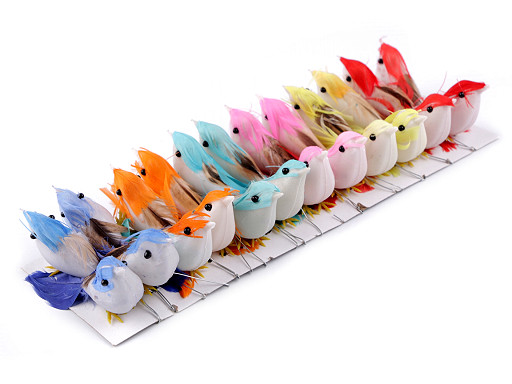 Dekorace pt��ek s dr�tkem