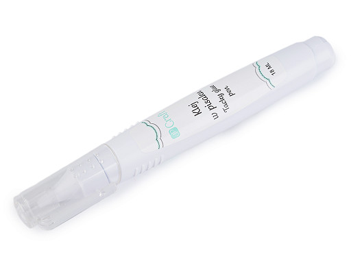 Bolígrafo de pegamento 18 ml para textil, cintas, papel