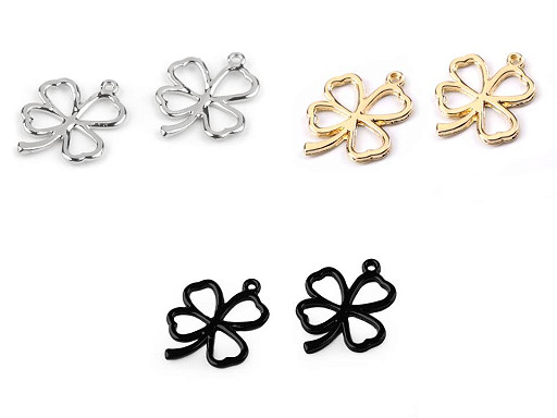 Four-leaf Clover Charm 20x24 mm