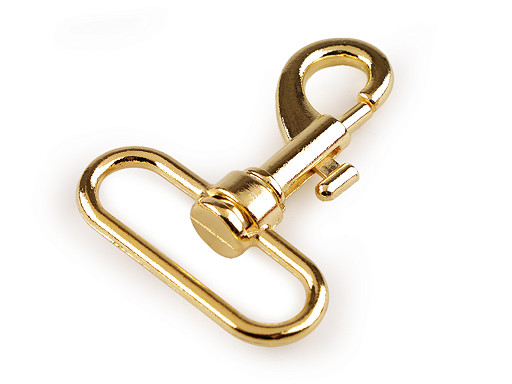 Gancio / Moschettone girevole in metallo, adatto per cinturini da 38 mm