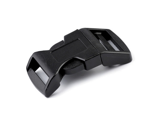 Side release Buckle with Strap Adjuster width 25 mm