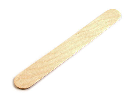 Wooden Crafting Spatula / Natural Craft Sticks 1.8x15 cm