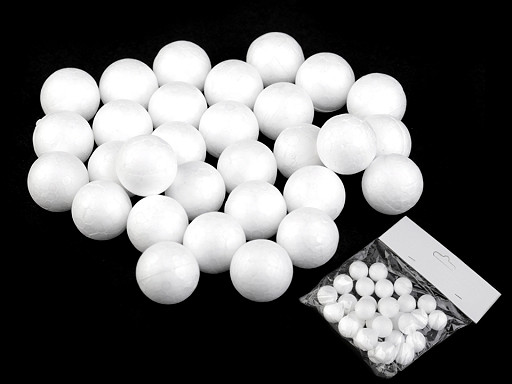 Polystyrene Balls DIY Ø2 cm