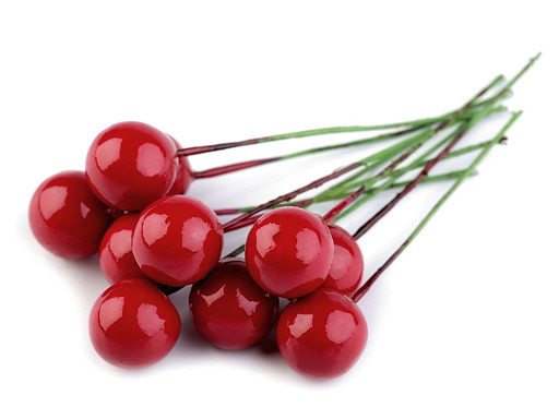 Artificial Red Rowan Berries Ø12 mm