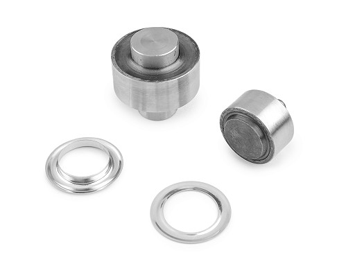 Moule à œillets en métal, acier inoxydable ou laiton pour presse manuelle, Ø intérieur 22 mm