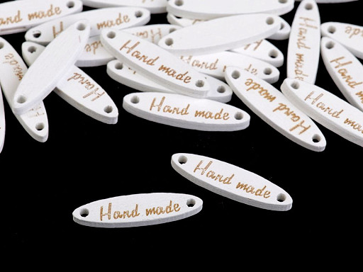 Wooden Tag Hand made 6x27 mm