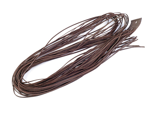 Kožený remienok šírka 2 mm, 120 cm