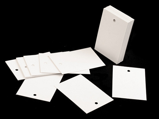 Étiquette en papier/Étiquette de nom, 40 x 60 mm